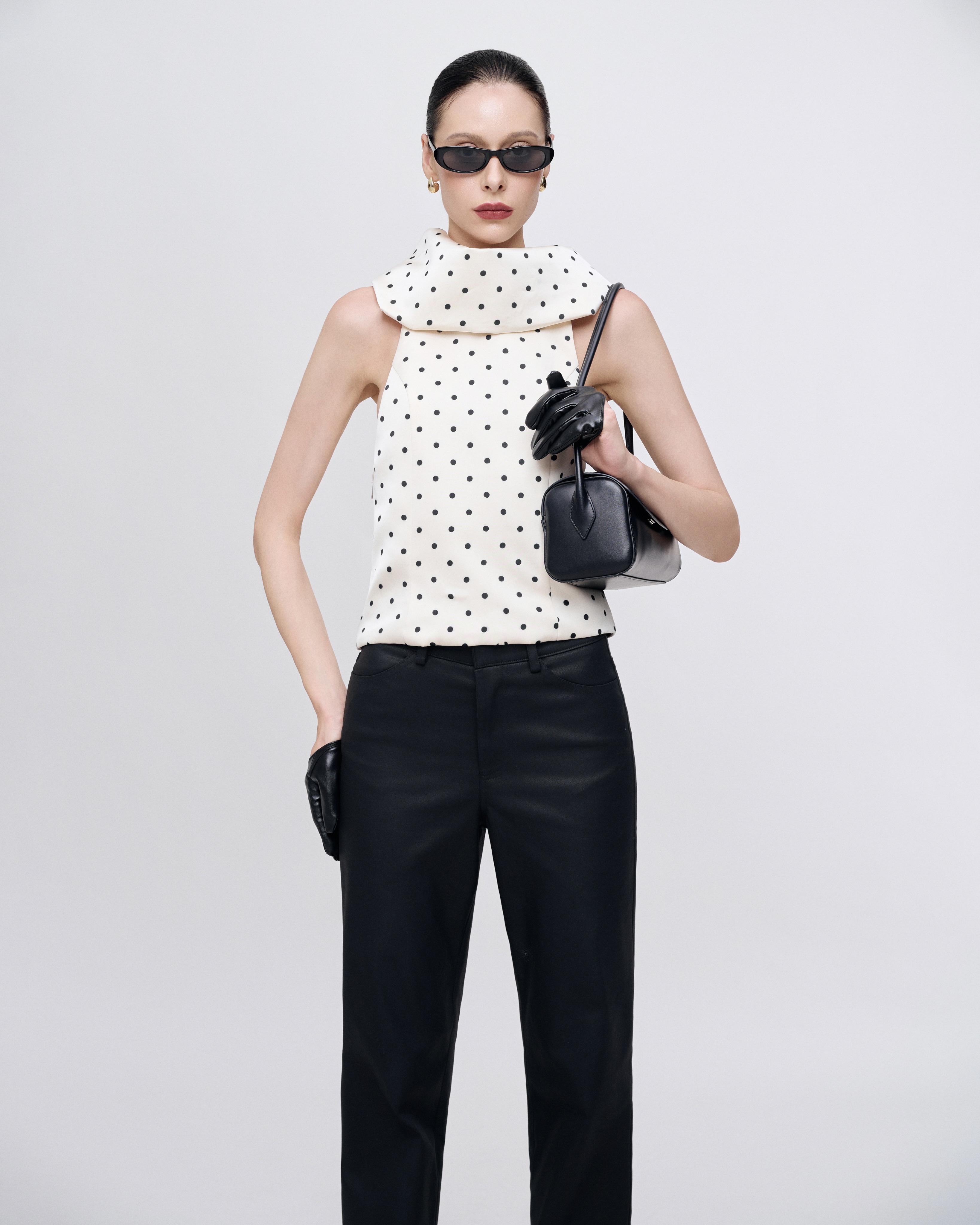 Polka Dot Halter Set