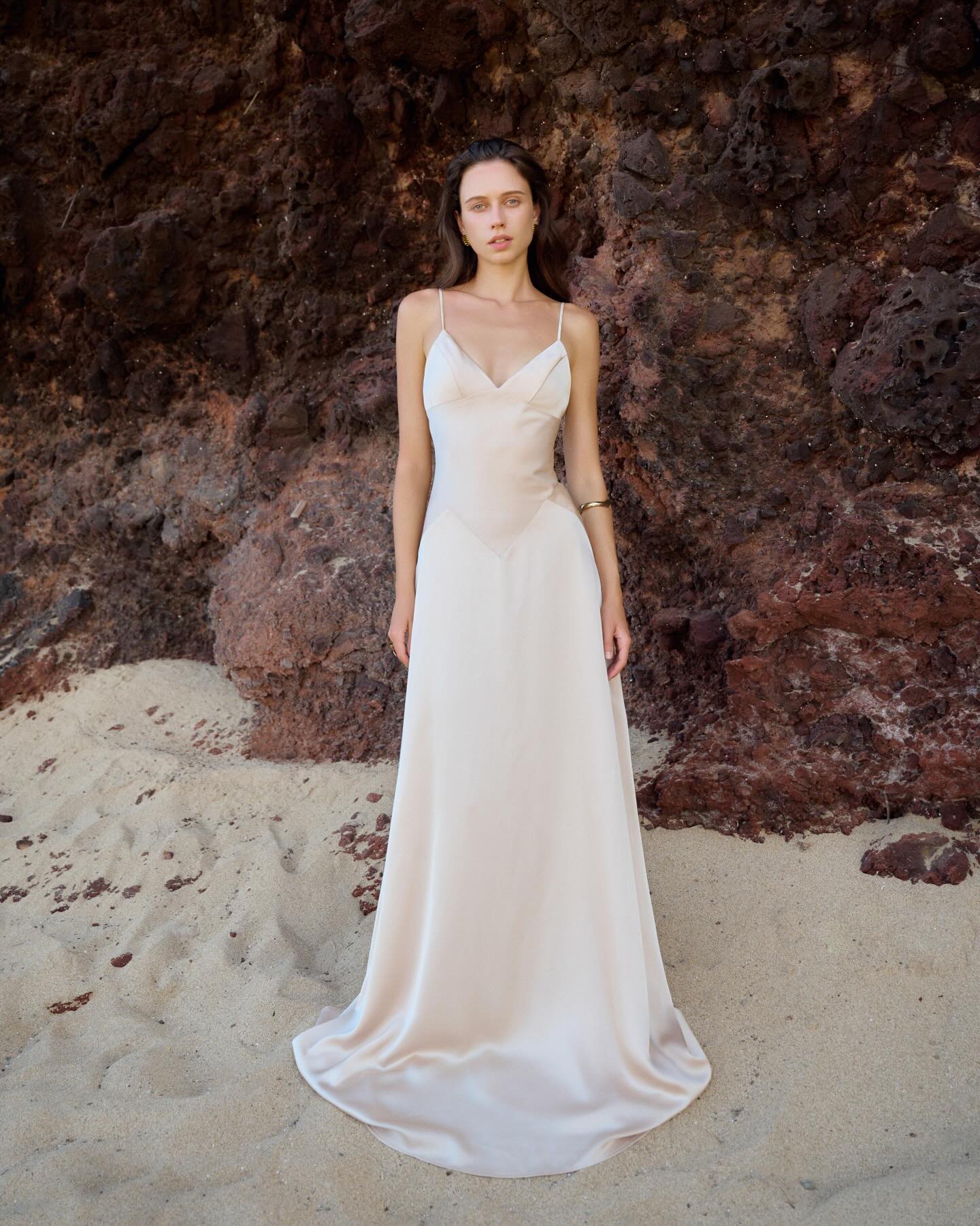 Ivory Open Back Bridal Gown