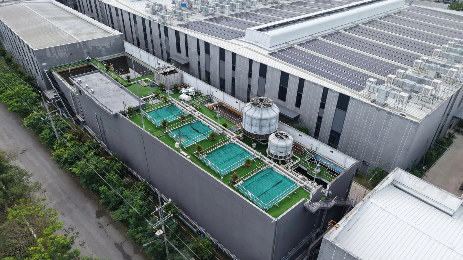 Hệ thống xử lý nước thải KCN Long Bình