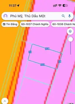 🆘🆘 Chủ bán trả nợ giảm 1tỷ lô đất MT Hùng Vương - Phú Mỹ gần TPM DT: 7.3x13.5m tc60m. Còn d…