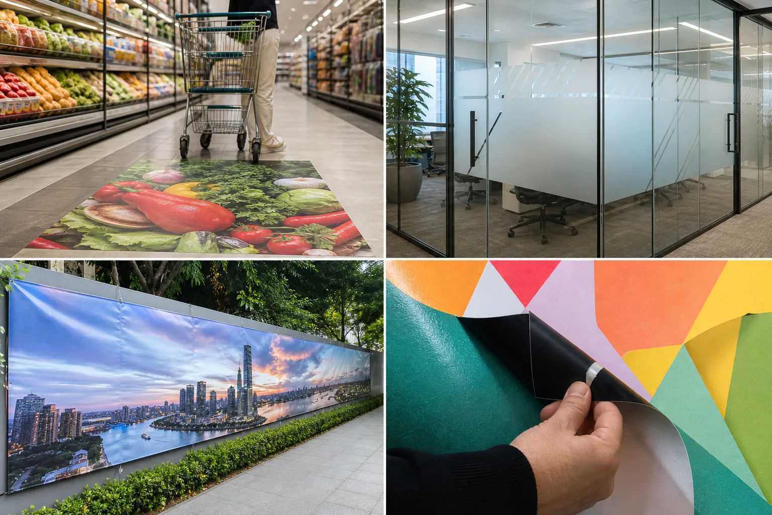 2. Các Loại Decal Khổ Lớn Phổ Biến Tại TP.HCM