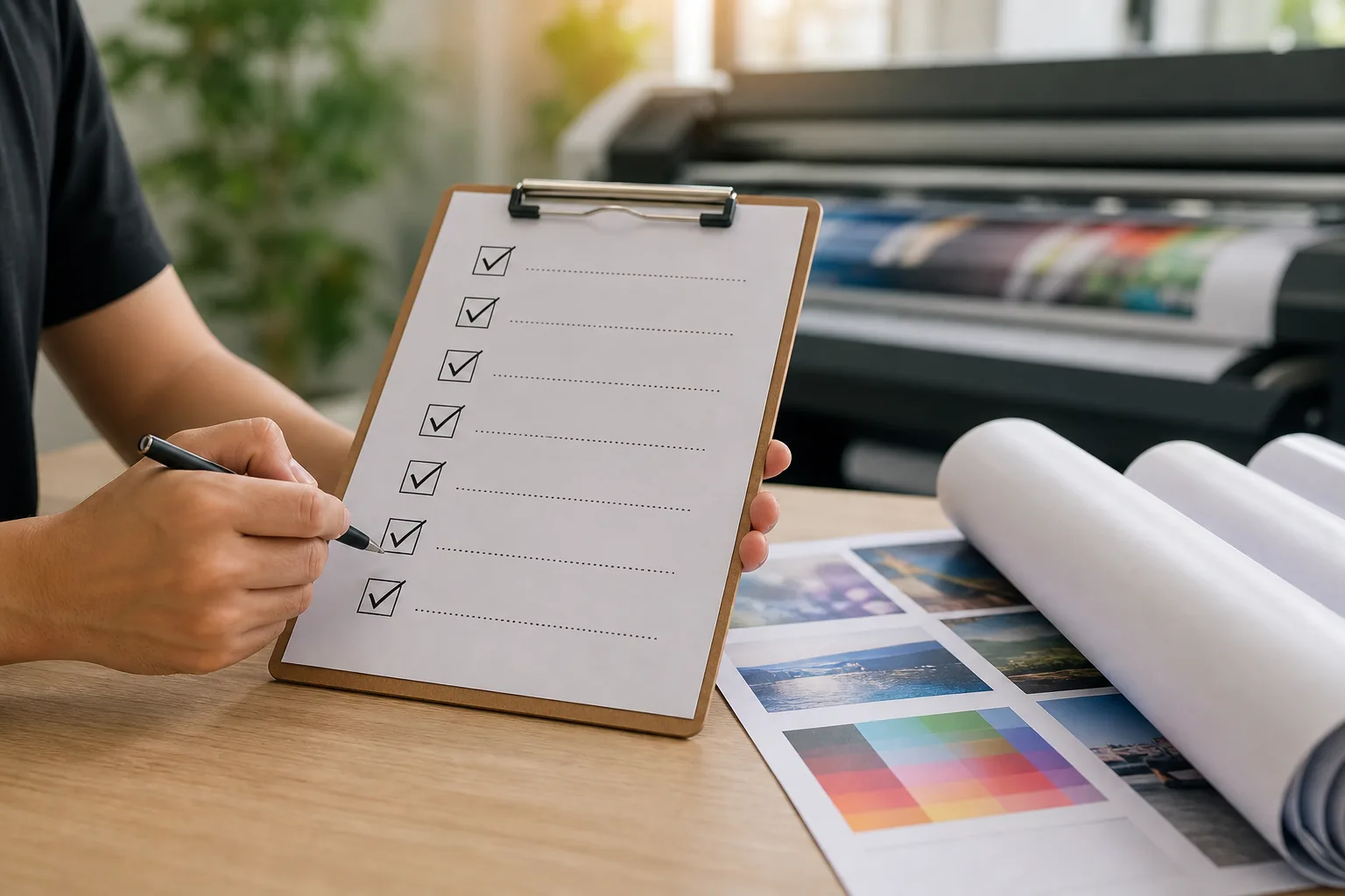 7. Tổng Hợp Checklist – Câu Hỏi Cần Hỏi Trước Khi Đặt In