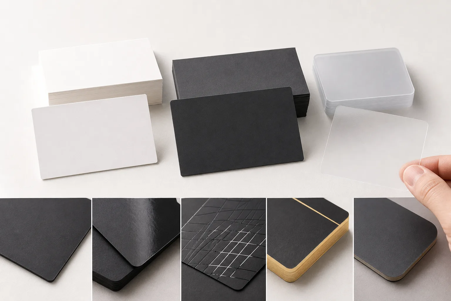 2. Các Loại Chất Liệu In Card Visit Và Nên Chọn Loại Nào Với Ngân Sách Của Bạn