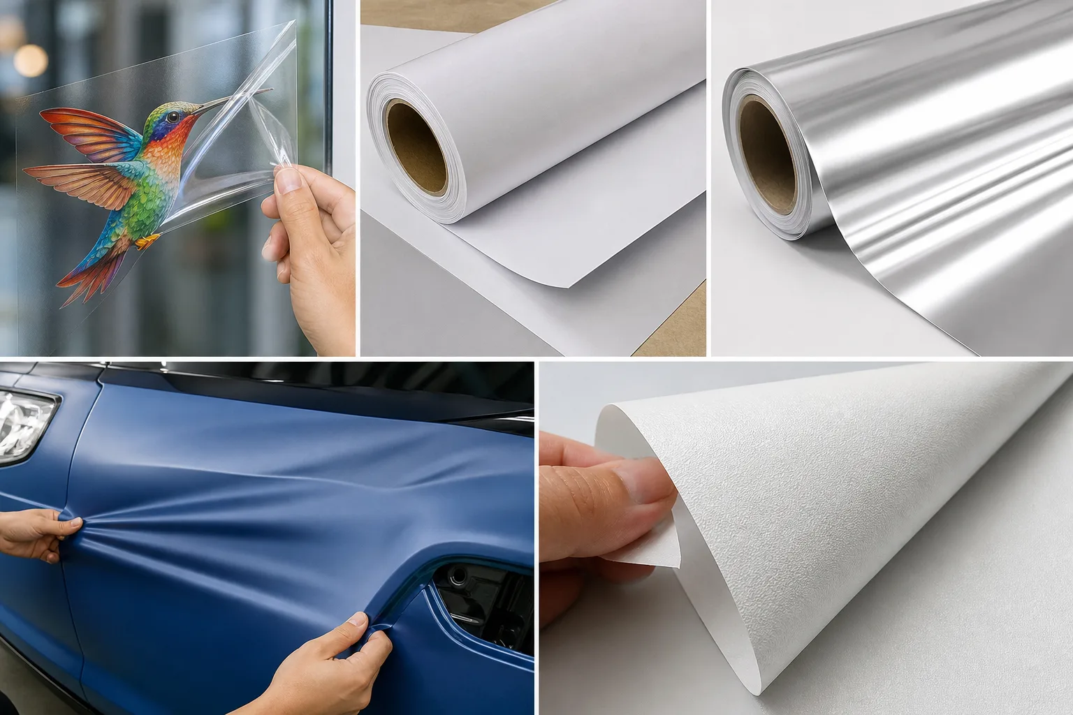 2. Các Loại Decal Phổ Biến Dùng Để In Poster