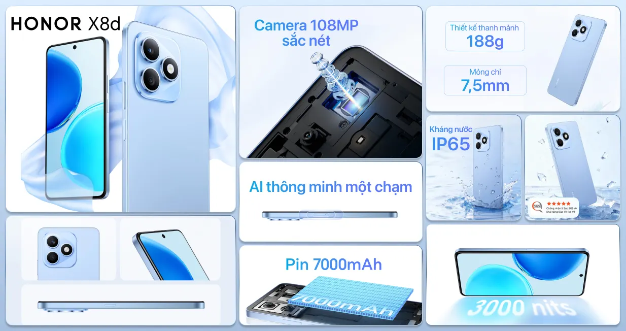 HONOR X8d 8GB 128GB — ảnh 2