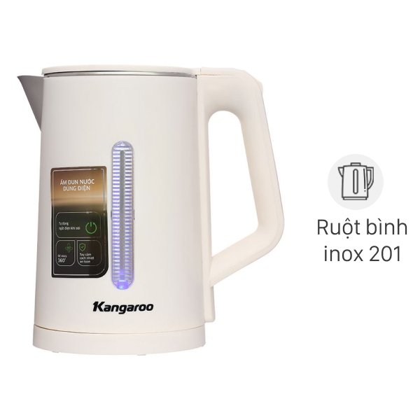 Bình đun siêu tốc Kangaroo 1.7 lít KGWK17P1G Mẫu