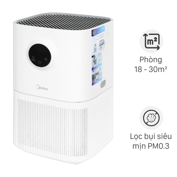 Máy lọc không khí Midea KJ300GVN 23W Mẫu