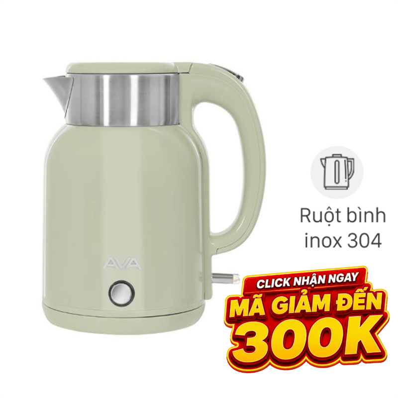 Bình đun siêu tốc AVA 1.8 lít KD34 Mẫu