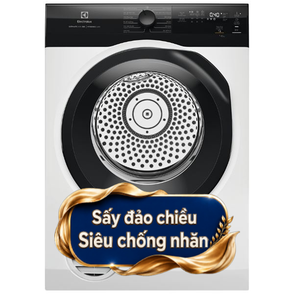 Máy sấy thông hơi Electrolux 9 Kg EDV904H3EC Mẫu