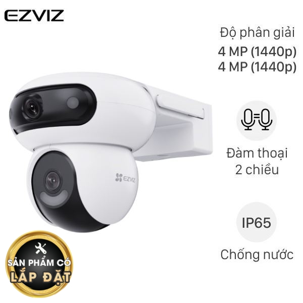 Camera IP Ngoài Trời 360 Ezviz H90 Dual