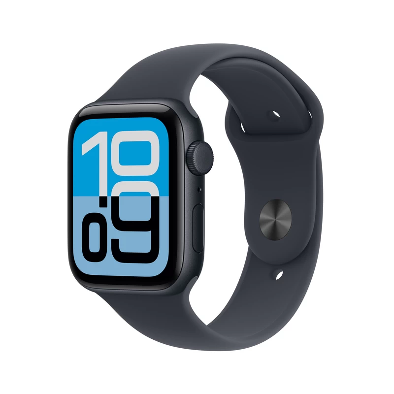 Apple Watch SE 3 GPS, 44mm Vỏ Nhôm Dây Cao Su dây M/L