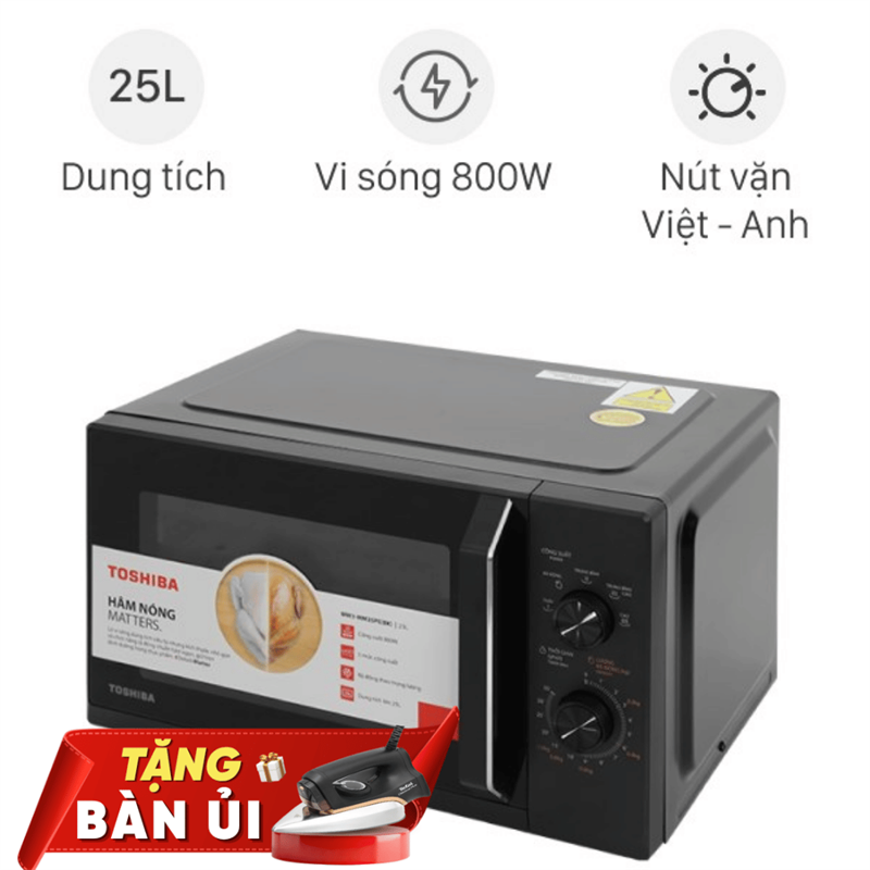 Lò vi sóng Toshiba MW3-MM25PE(BK)