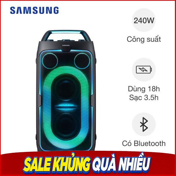 Loa tháp di động dạng kéo Samsung MX-ST50F