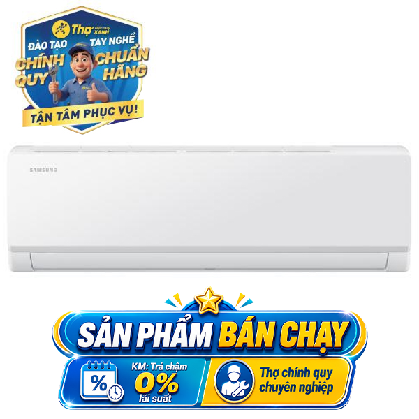 Samsung Inverter 1.5 HP AR40H12D0ATNSV Mẫu