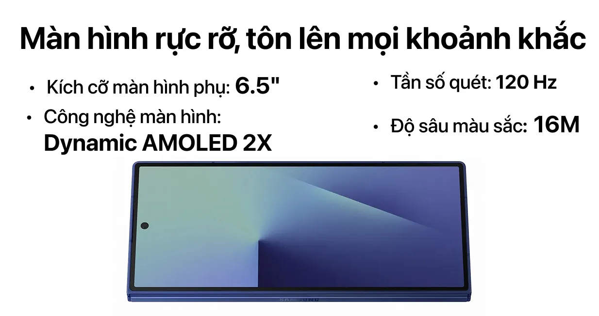 Samsung Galaxy Z Fold7 12GB 256GB — ảnh 3