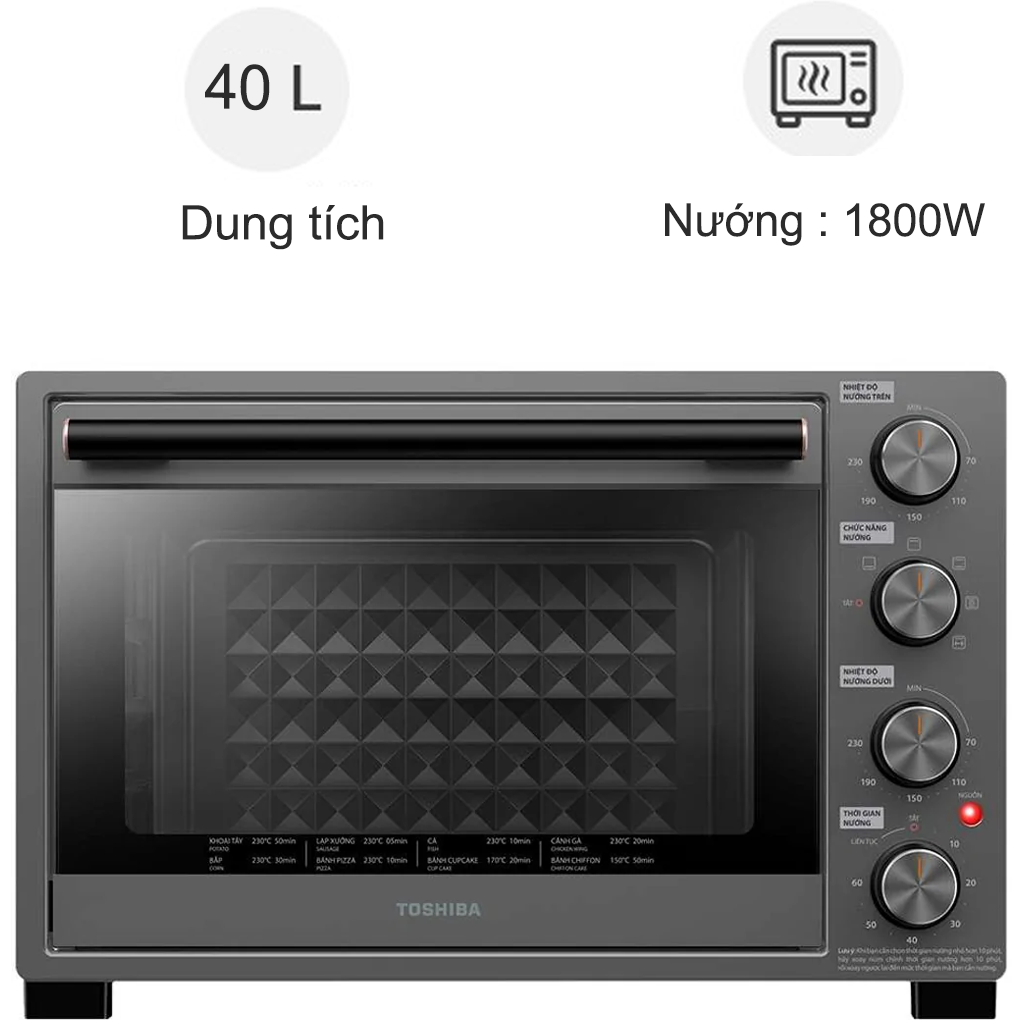 Lò Nướng TL-MC40EZF(GR)