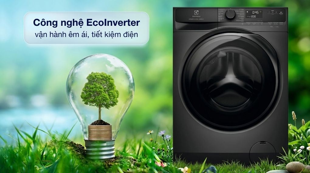 Máy giặt Electrolux UltimateCare 500a Inverter 11 kg EWF1143P5SC - Công nghệ tiết kiệm điện