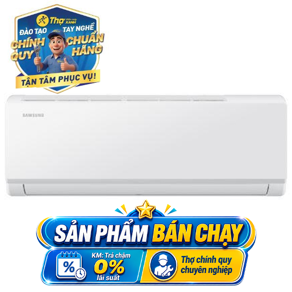 Samsung Inverter 1 HP AR40H09D0ATNSV Mẫu