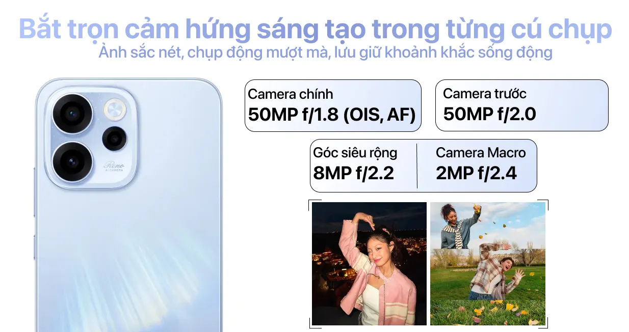 OPPO Reno15 F 5G 8GB 256GB — ảnh 4