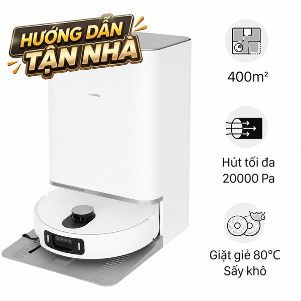 Robot hút bụi lau nhà Xiaomi 5 Pro EU Mẫu