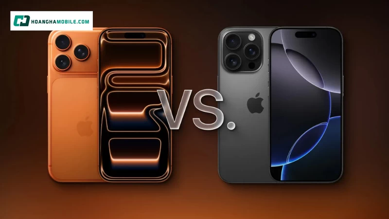 So sánh iPhone 17 Pro và iPhone 16 Pro - Có đáng để nâng cấp?