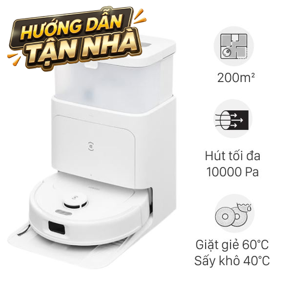Robot hút bụi lau nhà Ecovacs Deebot N30 PRO OMNI Mẫu