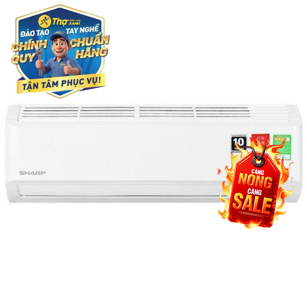 Sharp Inverter 1 HP AH-X10DEW Mẫu
