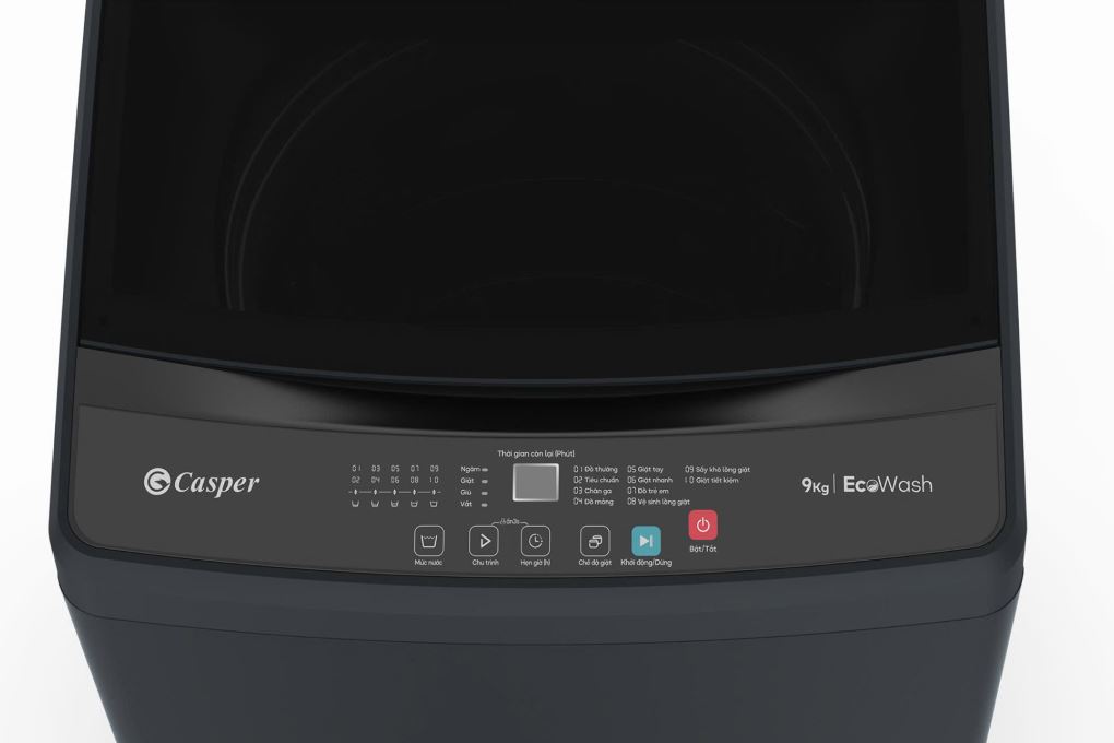 Máy giặt Casper 9 kg WT-E9NGR21 - Tiện ích