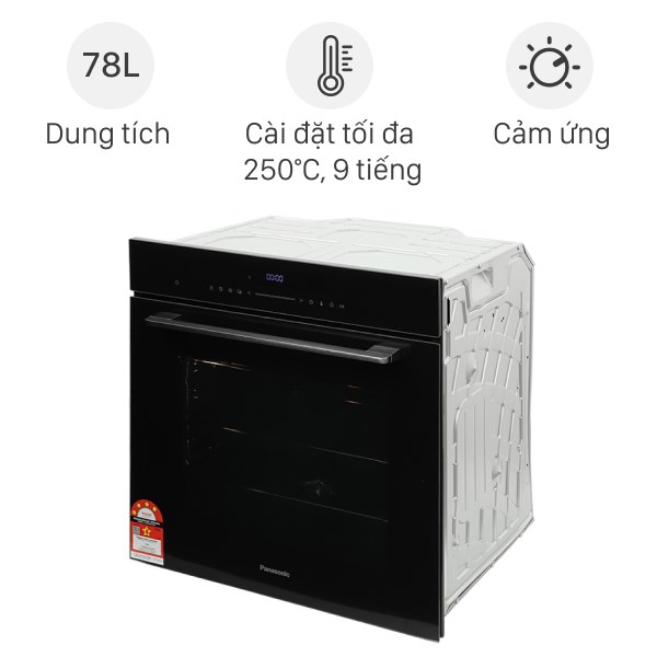 Lò nướng âm tủ Panasonic 2653 3158W HL-CX672BYUE 78 lít