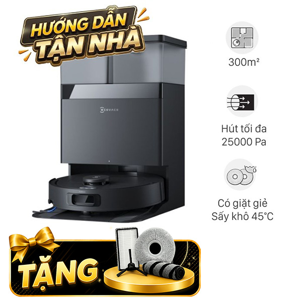 Robot hút bụi lau nhà Ecovacs T30C Prime Omni Mẫu