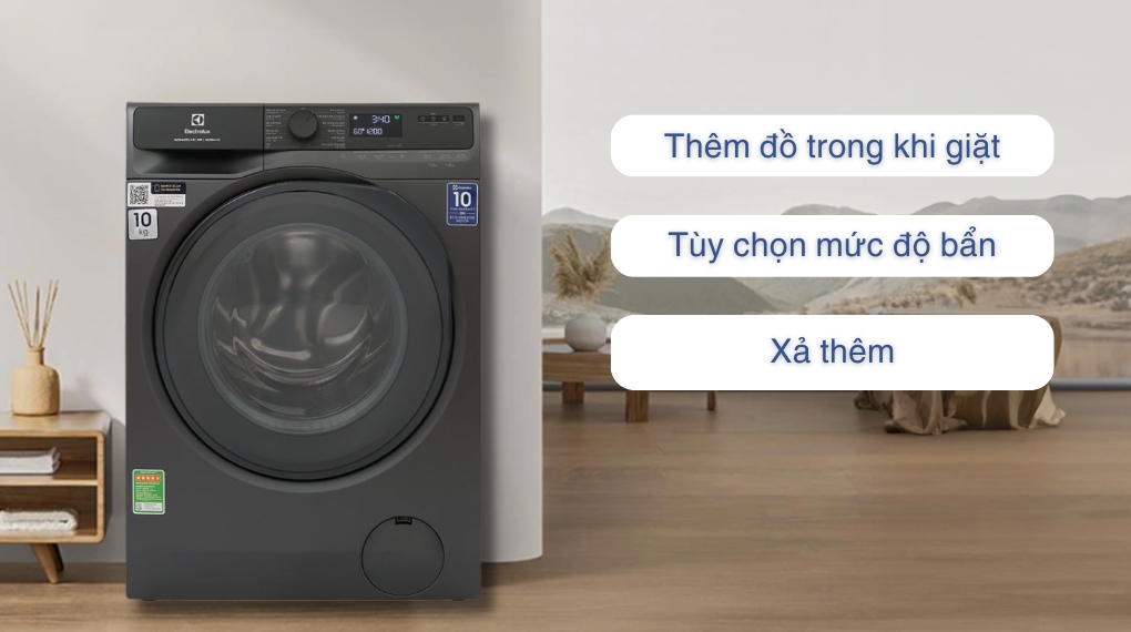 Máy giặt Electrolux UltimateCare 500 Inverter 10 kg EWF1023P5SC - Tiện ích