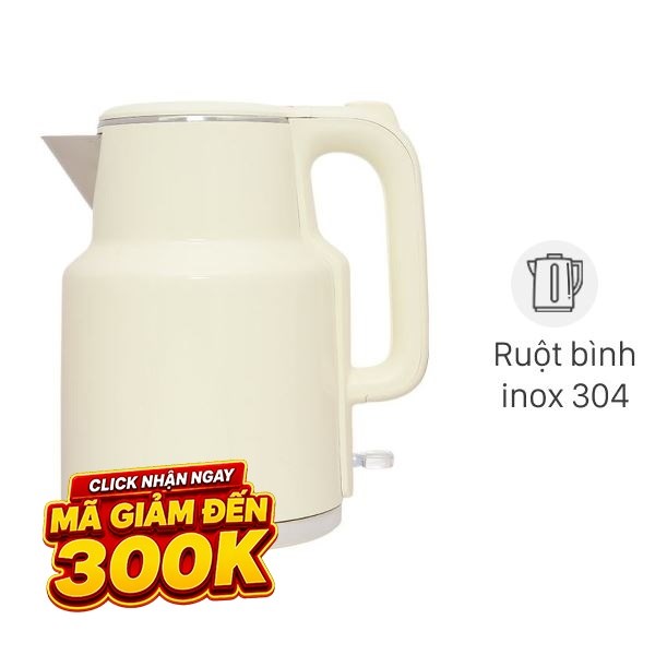 Bình đun siêu tốc Bear 2 lít KE-5H20B16 Mẫu