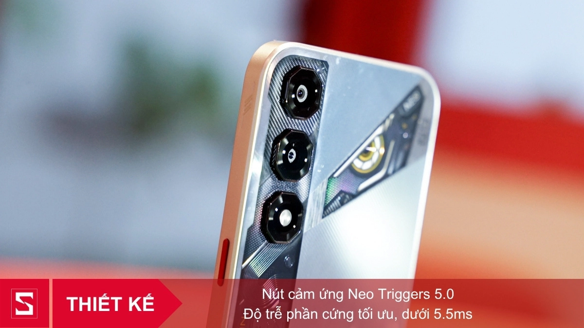 nubia Neo 5 được trang bị hệ thống nút cảm ứng Neo Triggers 5.0