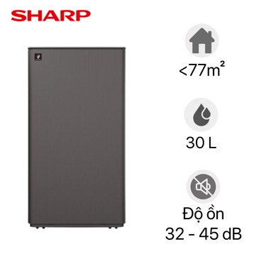 Máy hút ẩm và lọc không khí Sharp DW-T30FV-H 30L