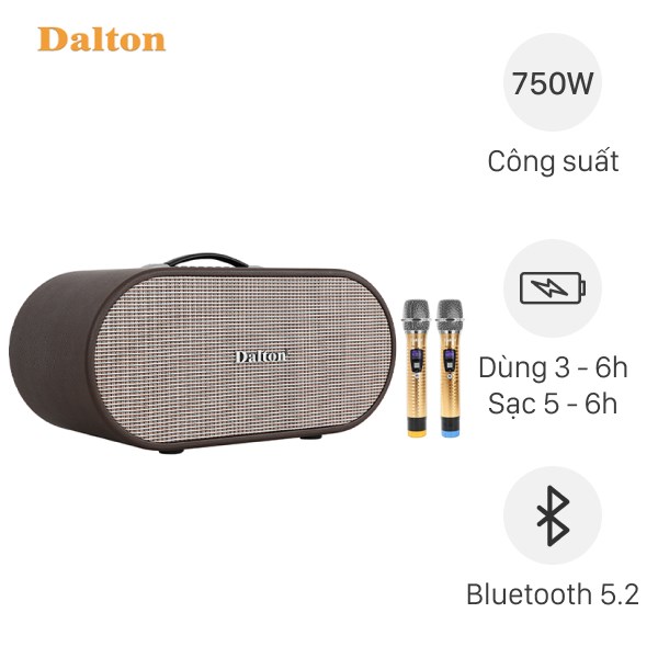 Loa karaoke xách tay Dalton K220C