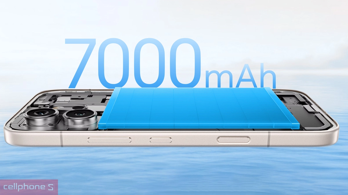 Đột phá công nghệ pin Silicon Carbon dung lượng khủng 7000mAh trên HONOR 600