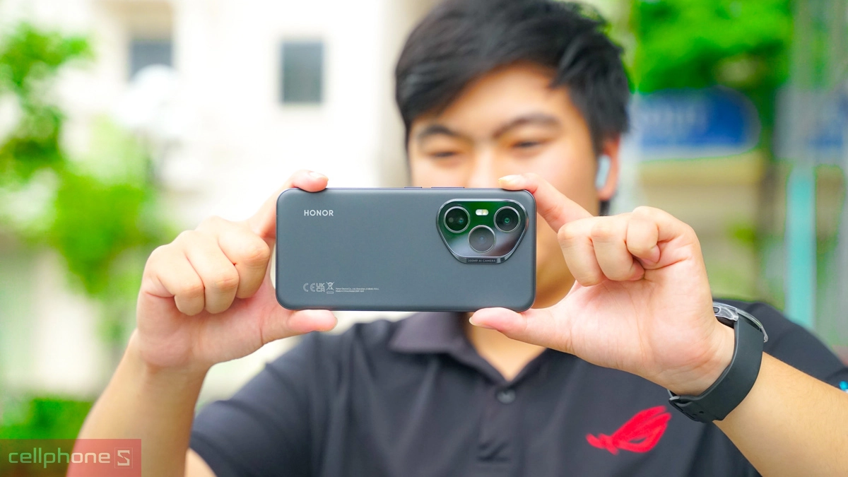 HONOR 400 Pro màu đen huyền bí lấy cảm hứng từ thiên nhiên