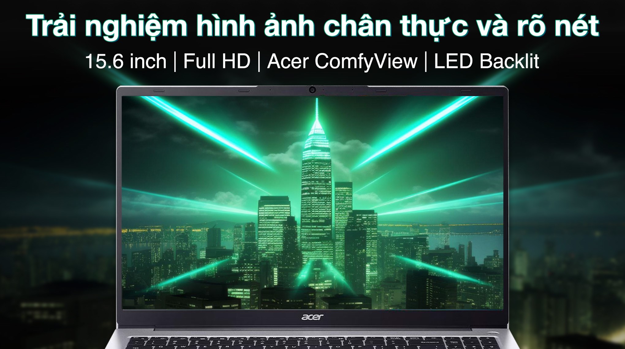 Acer Aspire Lite 15 AL15 72P 581V i5 13500H (NX.D4CSV.001) - Màn hình