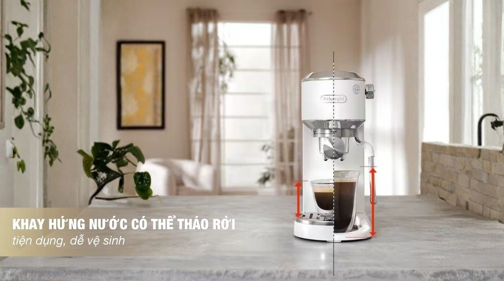Tiện ích - Máy pha cà phê Delonghi EC890.WI
