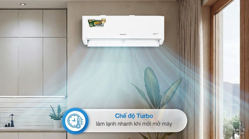 Máy lạnh Nagakawa Inverter 1 HP NIS-C09R2T62 - Công nghệ làm lạnh