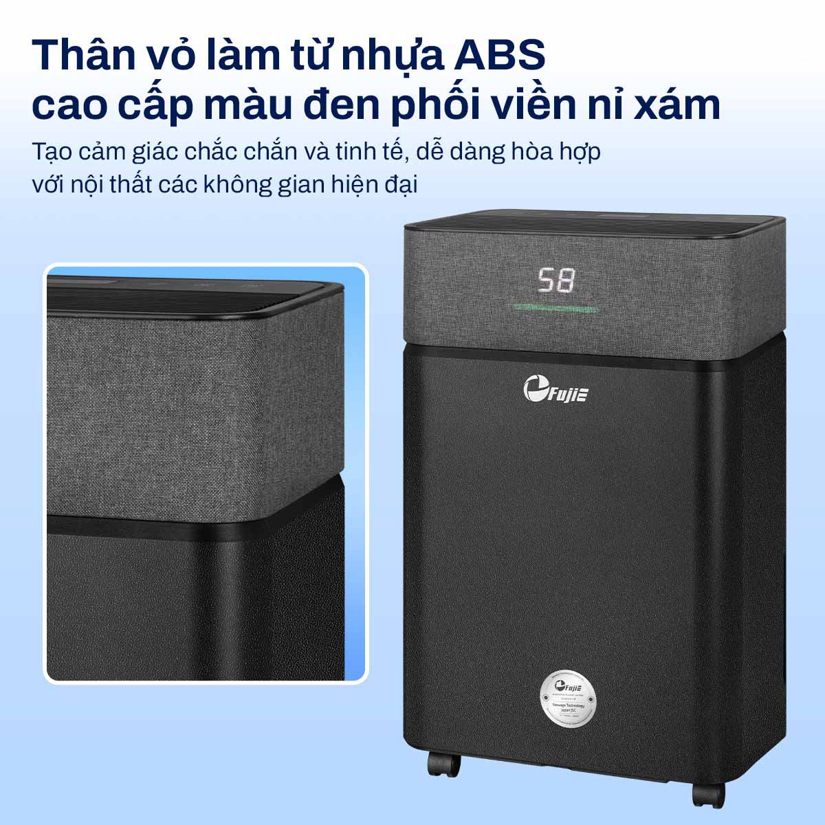 Máy hút ẩm FujiE HM-916ED - Thiết kế