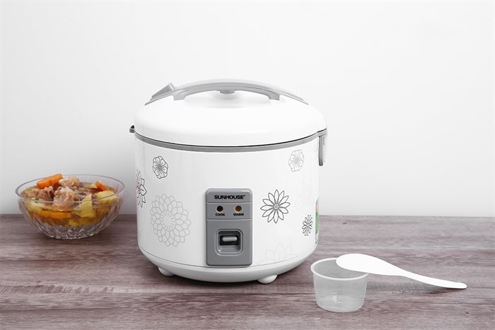 Nồi cơm nắp gài Sunhouse 1.8 lít SHD8603 — ảnh 2