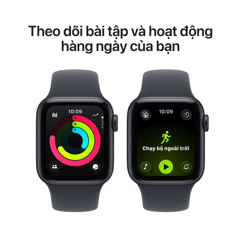 Apple Watch SE 3 GPS 40mm Viền nhôm dây cao su — ảnh 8