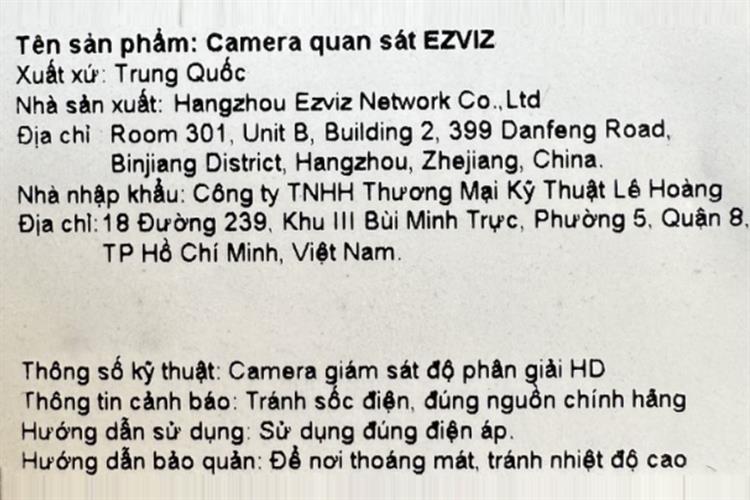 Camera IP 360 Ezviz C60P Dual — ảnh 7