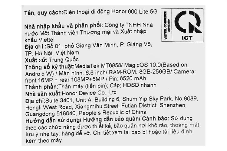 Honor 600 Lite 8GB/256GB — ảnh 7