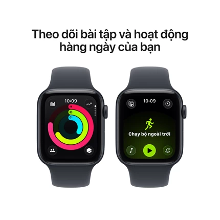 Apple Watch SE 3 GPS, 44mm Vỏ Nhôm Dây Cao Su dây M/L — ảnh 7