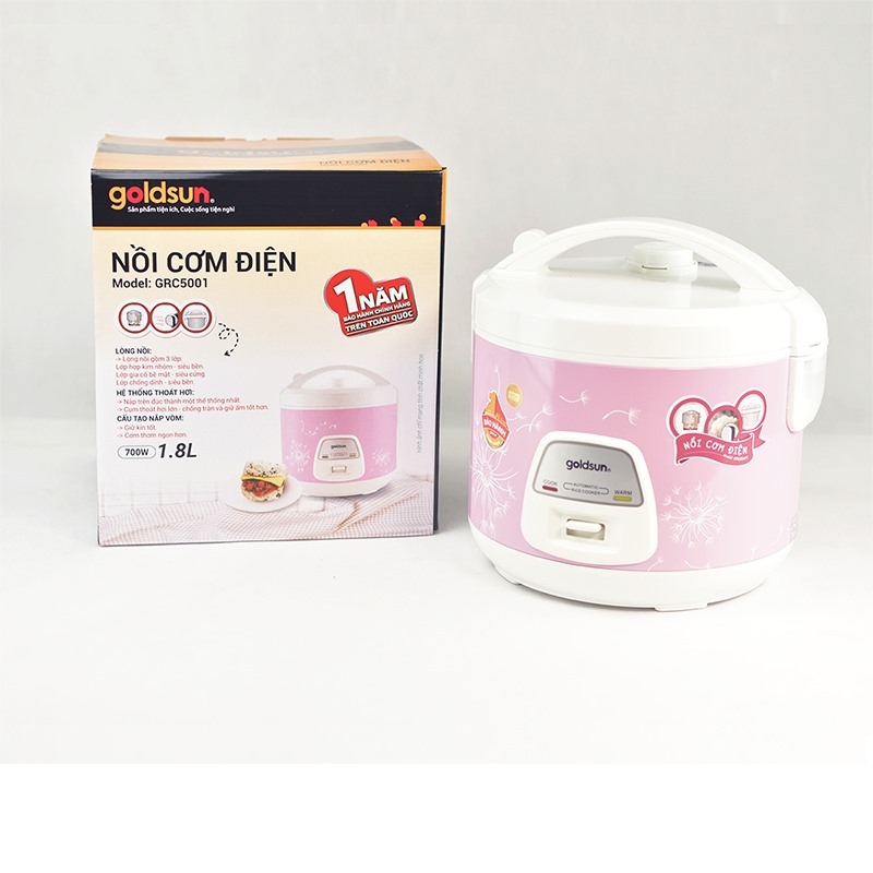 Nồi cơm điện Goldsun 1.8L GRC5001 — ảnh 6