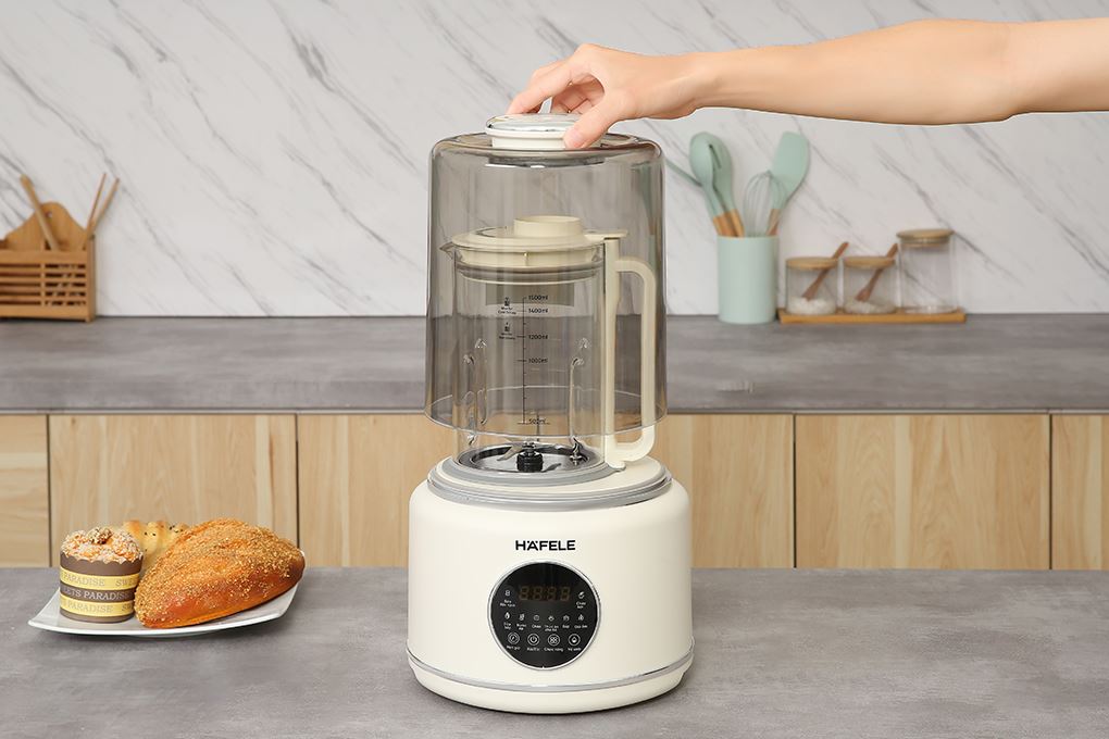Nắp giảm tiếng ồn - Máy làm sữa hạt Hafele HS-B151NW