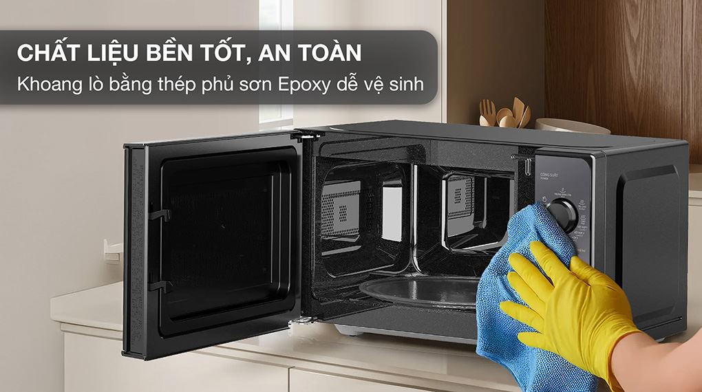 Lò vi sóng Toshiba MM2-MM20PE(BM)VN 20 lít - Chất liệu
