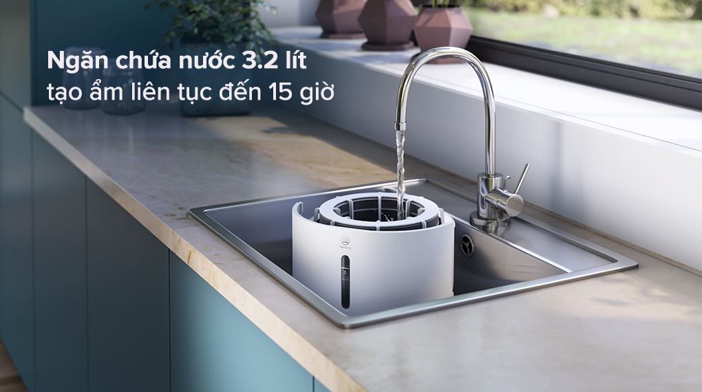 Máy lọc không khí Philips AC3420/10 43W - Ngăn chứa nước